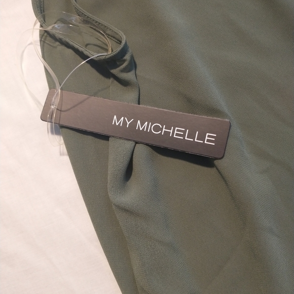 My Michelle Small New Green Tank Top - Picture 4 of 4